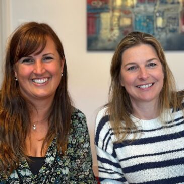 Foto van Fenneke Koster Joenje en Maaike van der Vlugt.