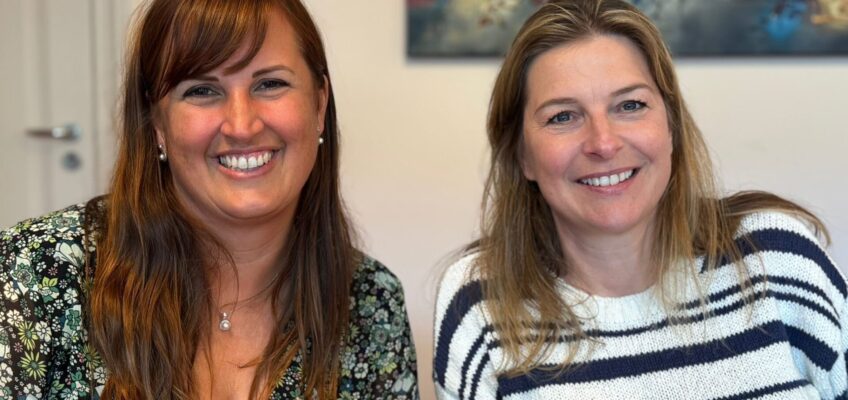 Foto van Fenneke Koster Joenje en Maaike van der Vlugt.